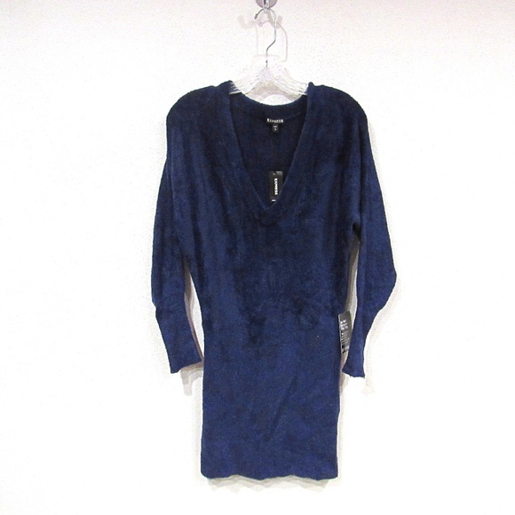 express chenille sweater dress